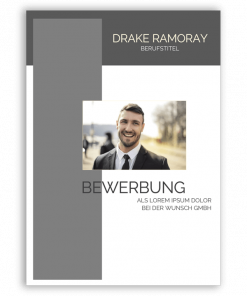 Bewerbung Deckblatt modern download